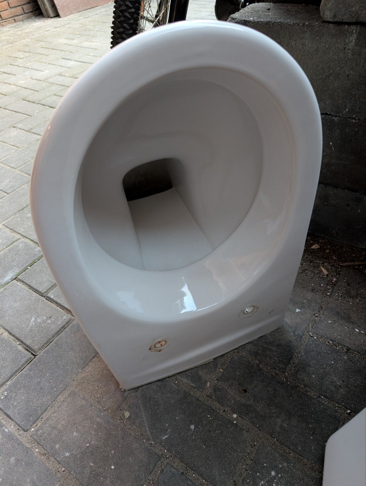 Toilet inclusief bril, Ophalen, Gebruikt, Toilet