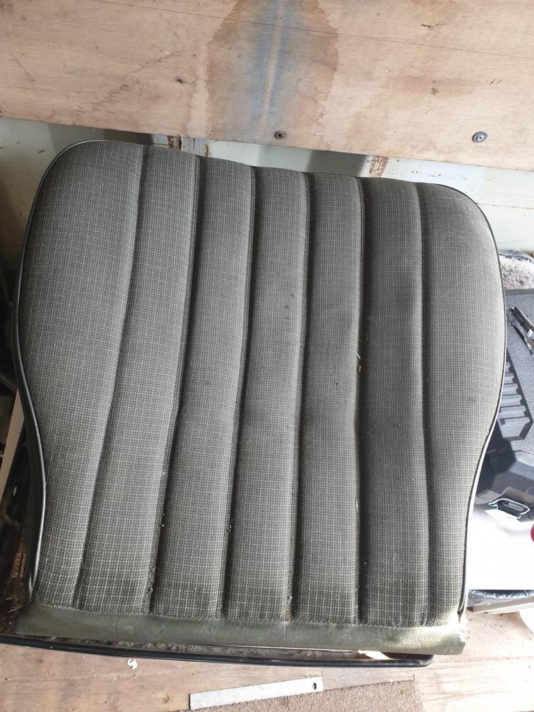 Autostoel Oldtimer -w201 mercedes Groen gestoffeerd, Auto-onderdelen, Interieur en Bekleding, Ophalen of Verzenden, Gebruikt, Universele onderdelen