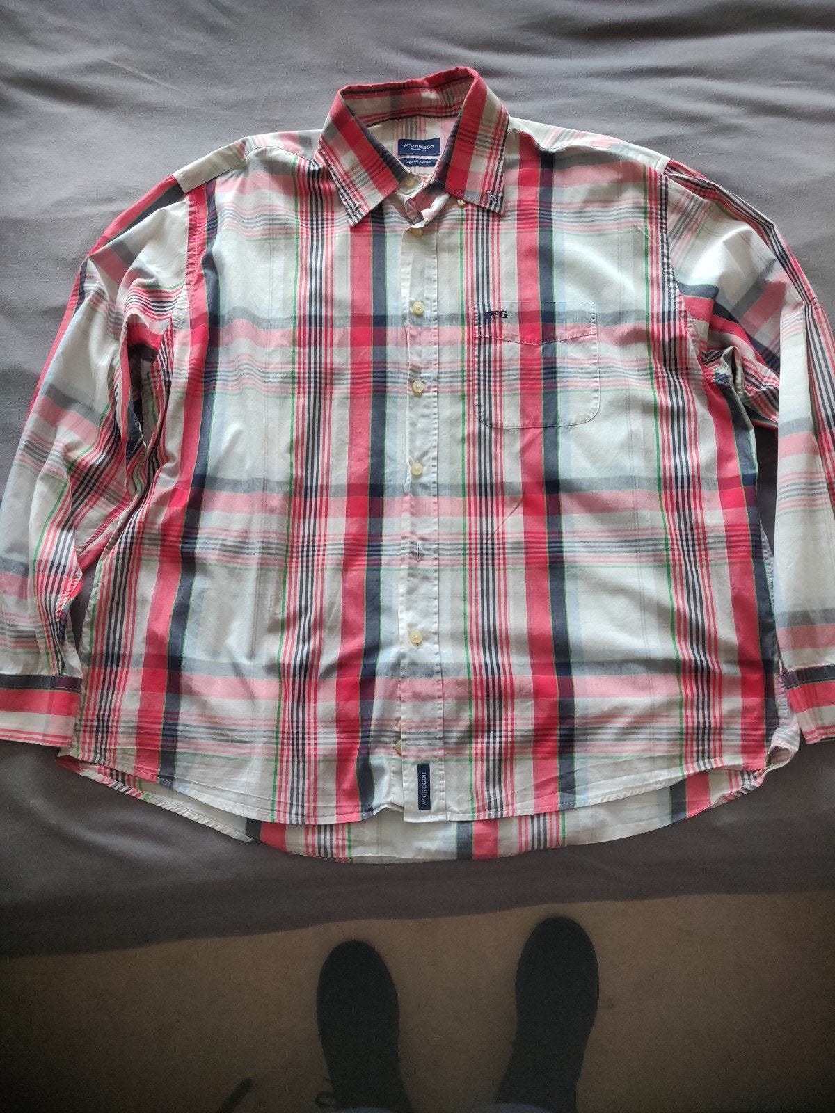 Nieuw Mc Gregor heren overhemd ,met XXL, Kleding | Heren, Ophalen of Verzenden, Nieuw, Overige halswijdtes