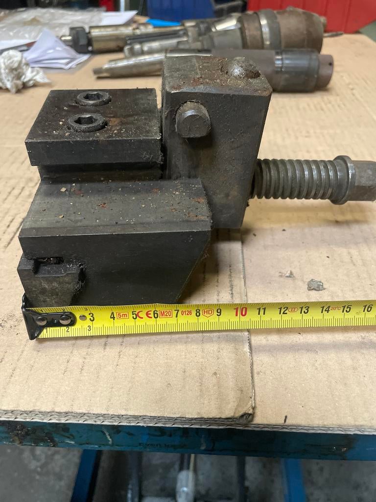 Gebruikte machineklem / bankschroef, Ophalen of Verzenden, Gebruikt