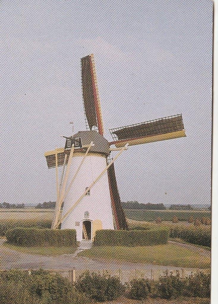 9 Zeeuwse molens, Ophalen of Verzenden, 1960 tot 1980, Ongelopen, Zeeland
