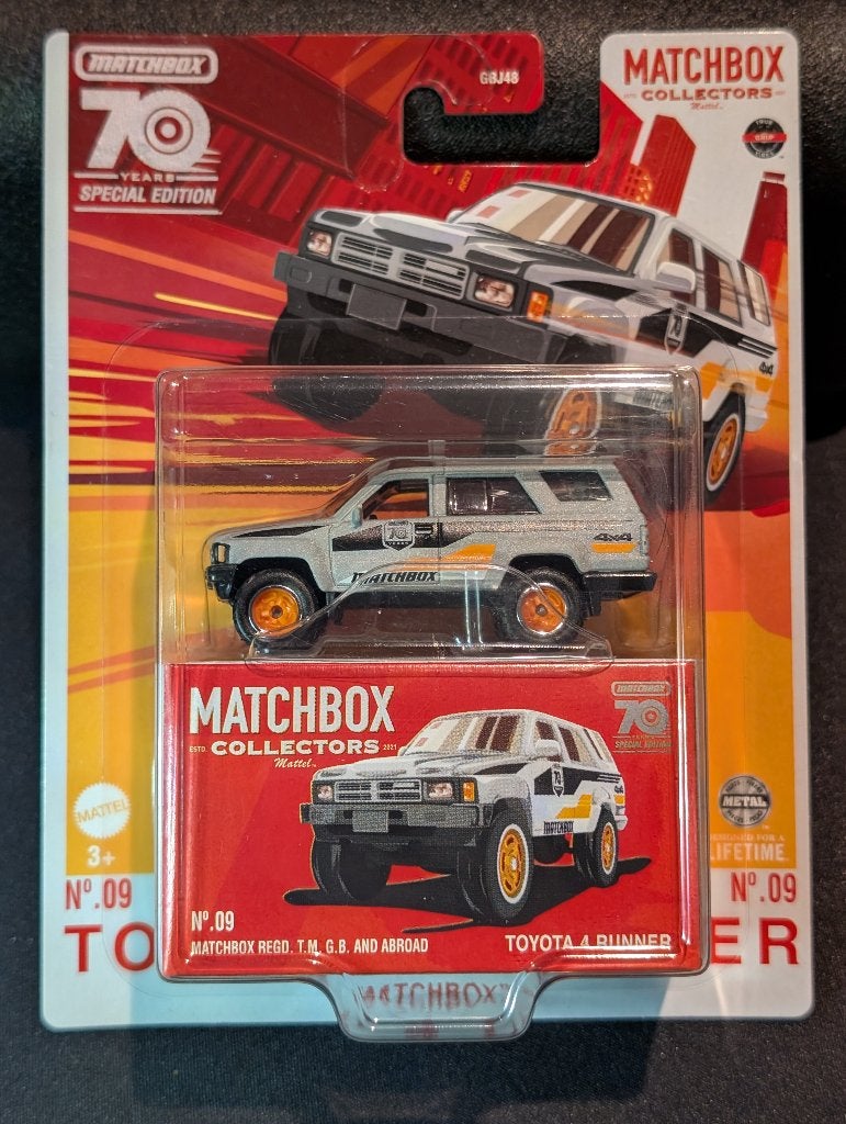 Matchbox Toyota 4 Runner Collectors 70 years, Ophalen of Verzenden, Nieuw, Auto