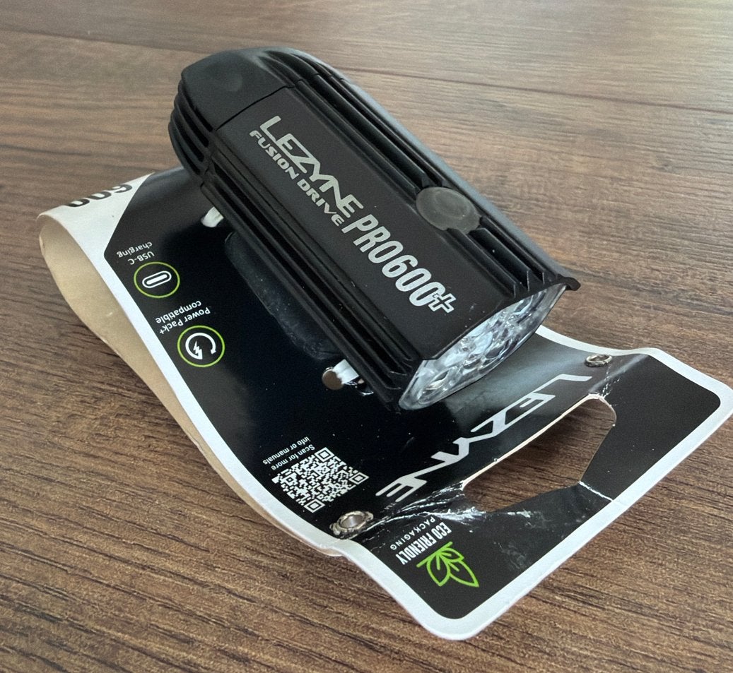 Lezyne Fusion Drive Pro 600+ Fietsvoorlicht USB-C, Voorlicht, Nieuw, Ophalen of Verzenden, Oplaadbaar