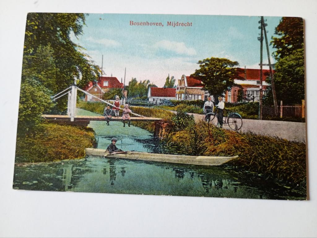 Mijdrecht 1926, Verzamelen, Ophalen of Verzenden, 1920 tot 1940, Gelopen, Noord-Holland