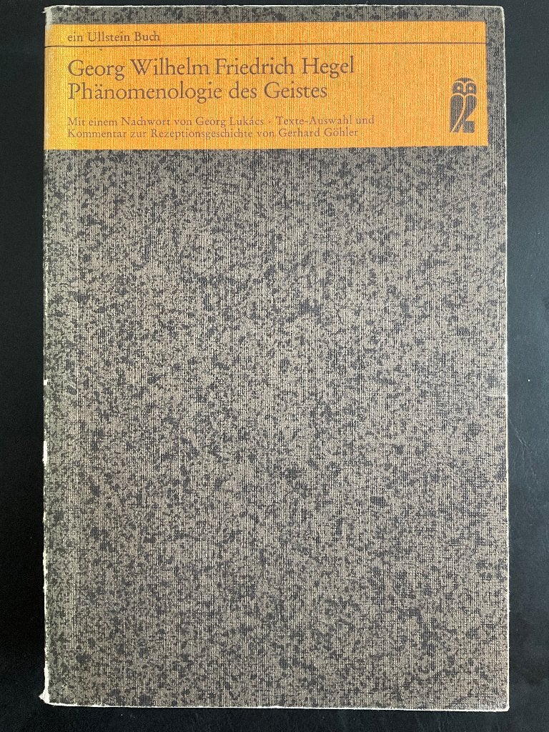 Phanomenologie des Geistes, Boeken, Gelezen, Ophalen of Verzenden, Algemeen, G. F. Hegel