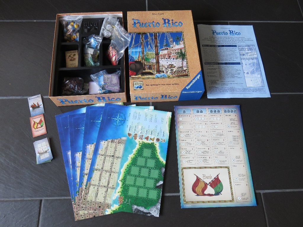 Puerto Rico, strategisch bordspel vanaf 12 jaar, ALEA., Ophalen of Verzenden, Zo goed als nieuw