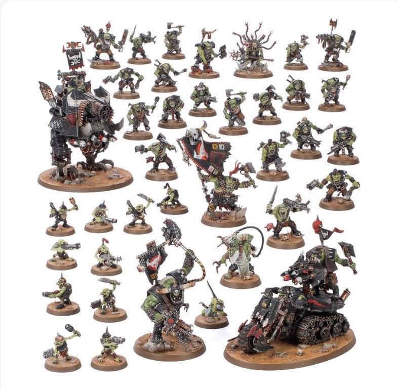 Warhammer 40k Armageddon Ork Helft, Hobby en Vrije tijd, Modelbouw | Overige, Ophalen of Verzenden, Nieuw, Groter dan 1:32