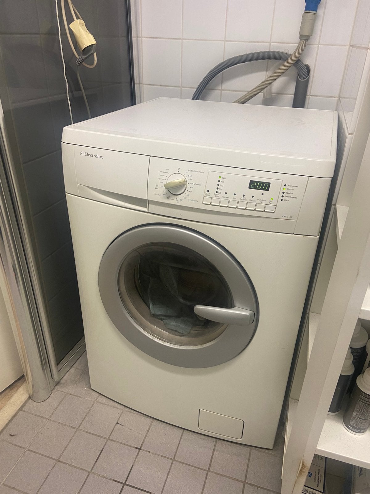 Electrolux wasmachine, Witgoed en Apparatuur, Ophalen, Zo goed als nieuw, 1200 tot 1600 toeren
