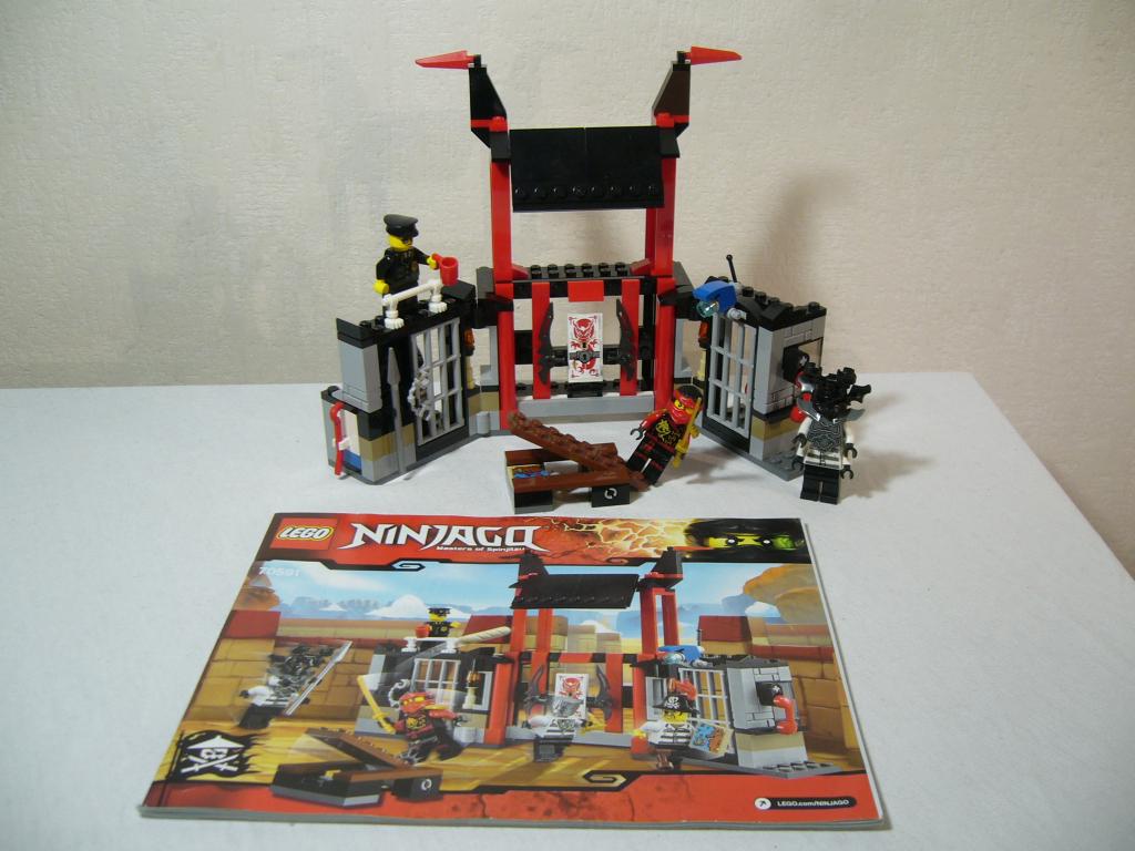 Lego Ninjago 70591 Kryptarium Prison Breakout, Gebruikt, Lego, Ophalen of Verzenden, Complete set