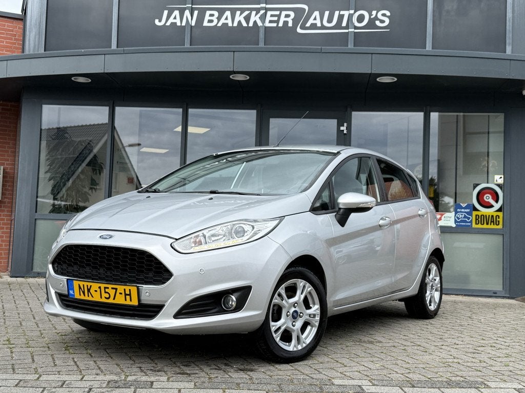 Ford Fiesta 1.0 Style Ultimate  Navi  Bluetooth  Pa, Auto's, Voorwielaandrijving, 12 maanden, Stof, 525 kg