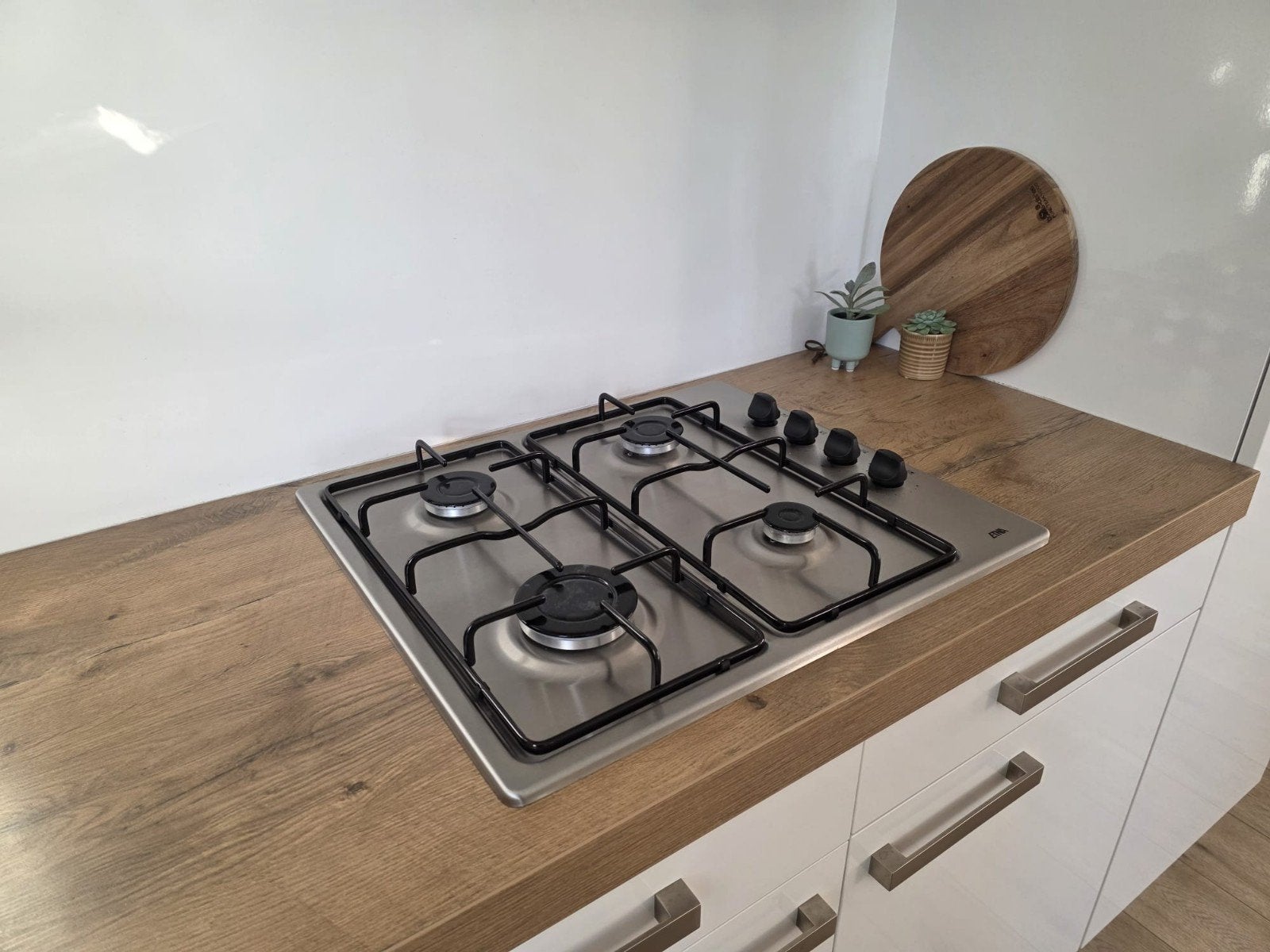 Inbouw gasfornuis Etna, Huis en Inrichting, Ophalen, Gebruikt, Wit