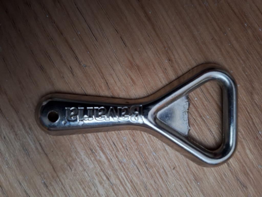 Bavaria flesopener - Metaal, Verzamelen, Merken en Reclamevoorwerpen, Ophalen of Verzenden, Gebruikt