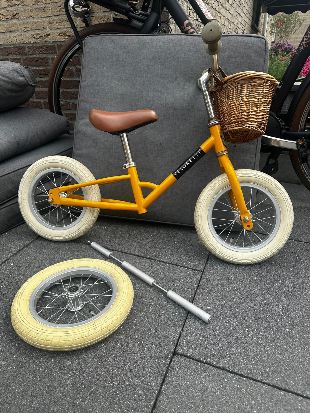 Veloretti driewieler, Fietsen en Brommers, Fietsen | Kinderfietsjes, Ophalen, Zo goed als nieuw, Minder dan 16 inch