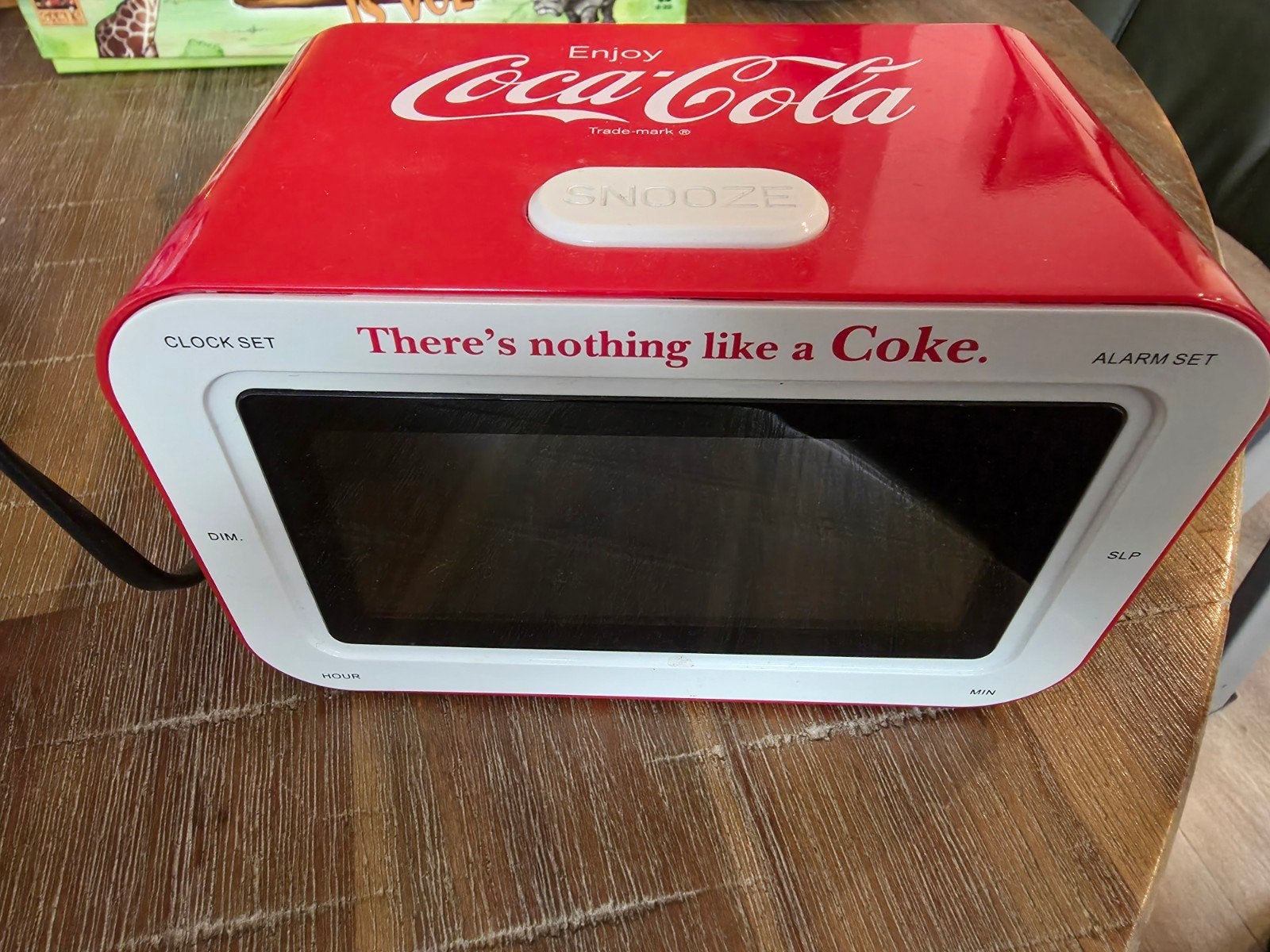 Coca-Cola Bigben Radio Wekker - Rood, Digitaal, Ophalen of Verzenden, Gebruikt, Digitaal