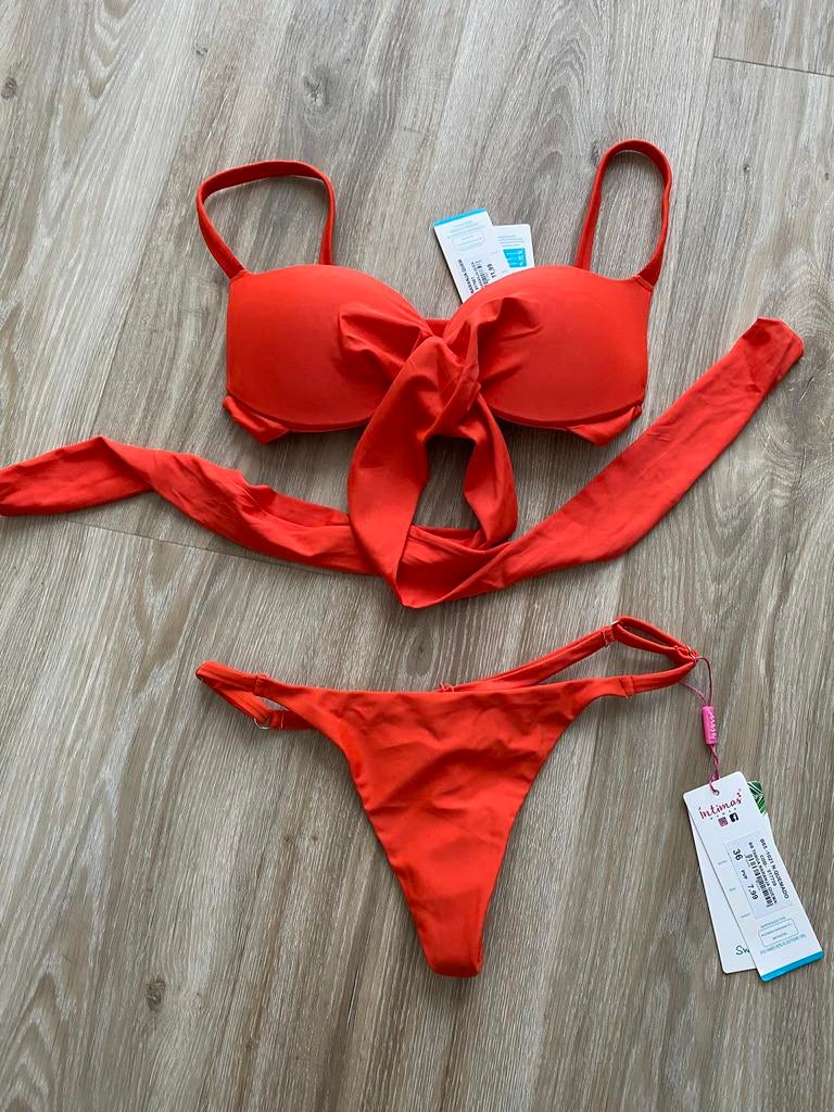 Bikini Rood Intimas Mt. 36/S NIEUW!, Kleding | Dames, Badmode en Zwemkleding, Ophalen of Verzenden, Nieuw, Rood, Bikini