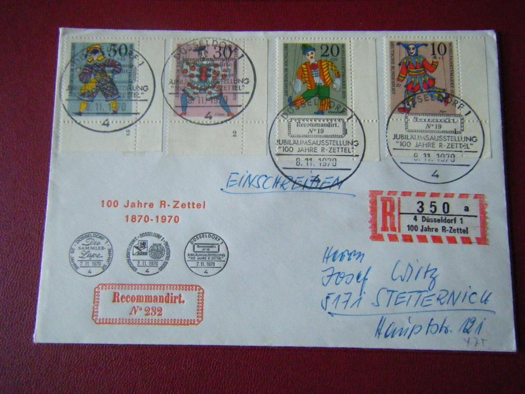 B38 - Duitsland - Envelop - 13, Postzegels en Munten, Brieven en Enveloppen | Buitenland, Ophalen of Verzenden, Envelop
