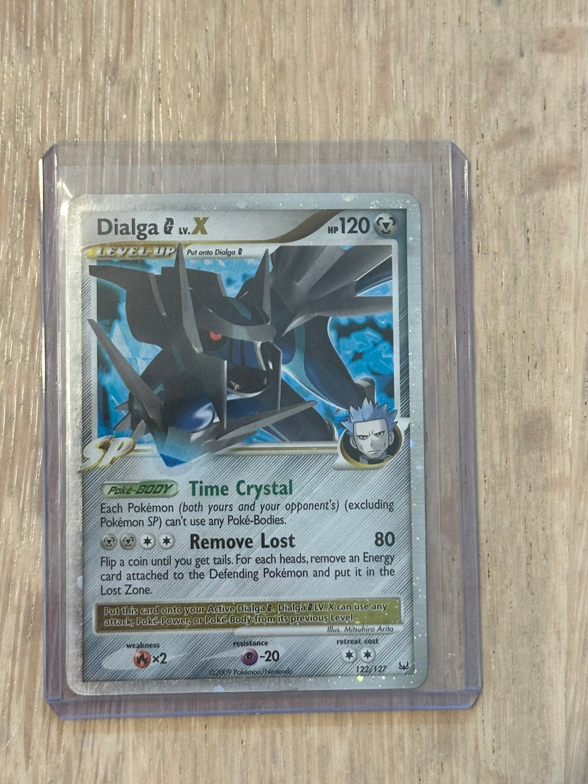 Dialga G lv.X ~ Zeldzame Pokemon kaart, Ophalen of Verzenden, Zo goed als nieuw