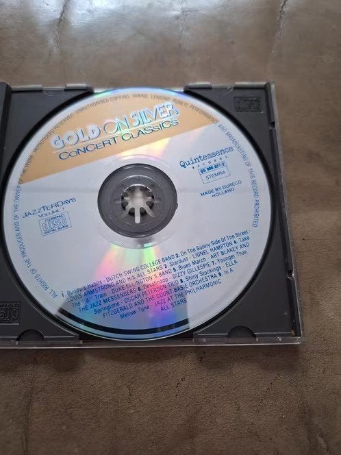 Cd gold on silver, jazzterdays hh, Ophalen of Verzenden, 1980 tot heden, Zo goed als nieuw, Jazz