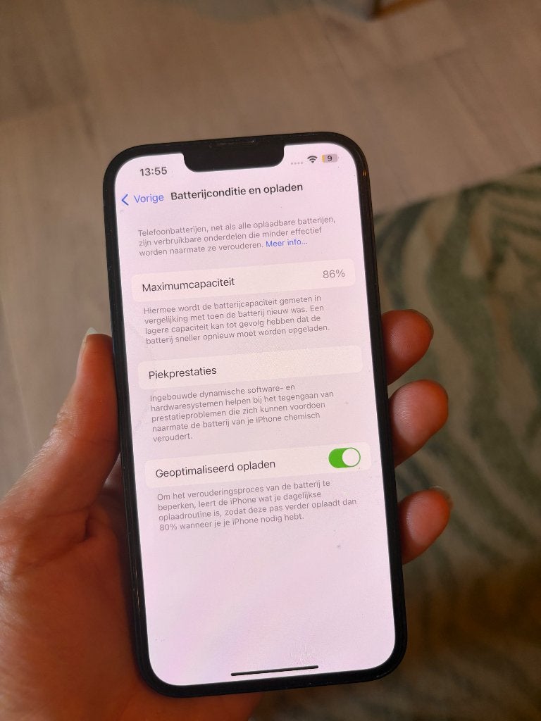 Foto 6 van iPhone 14 128GB – Zeer nette staat – 86% batterij