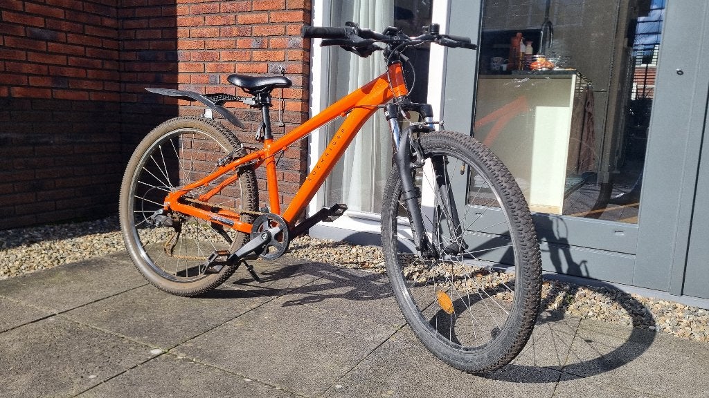Rockrider oranje Mountainbike ST 500 26 inch, Fietsen en Brommers, Fietsen | Mountainbikes en ATB, Gebruikt, Hardtail, Ophalen
