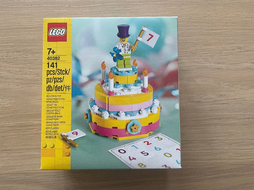 Verjaardagsset Lego 40382 NIEUW, Lego, Nieuw, Ophalen of Verzenden, Complete set