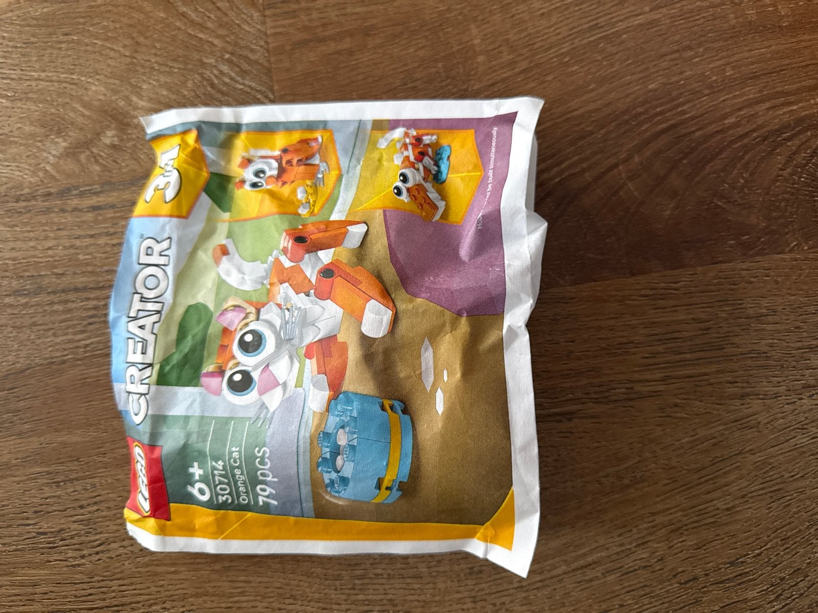 Lego Creator 30714 Orange Cat - Alleen in elkaar gezet, Lego, Ophalen of Verzenden, Zo goed als nieuw, Compleet