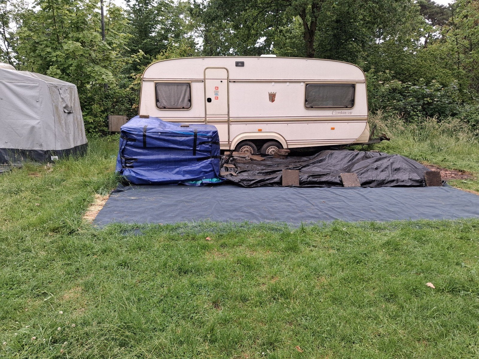 Sloop voor onderdelen of keet, Caravans en Kamperen, Ophalen, Gebruikt, Tot en met 4
