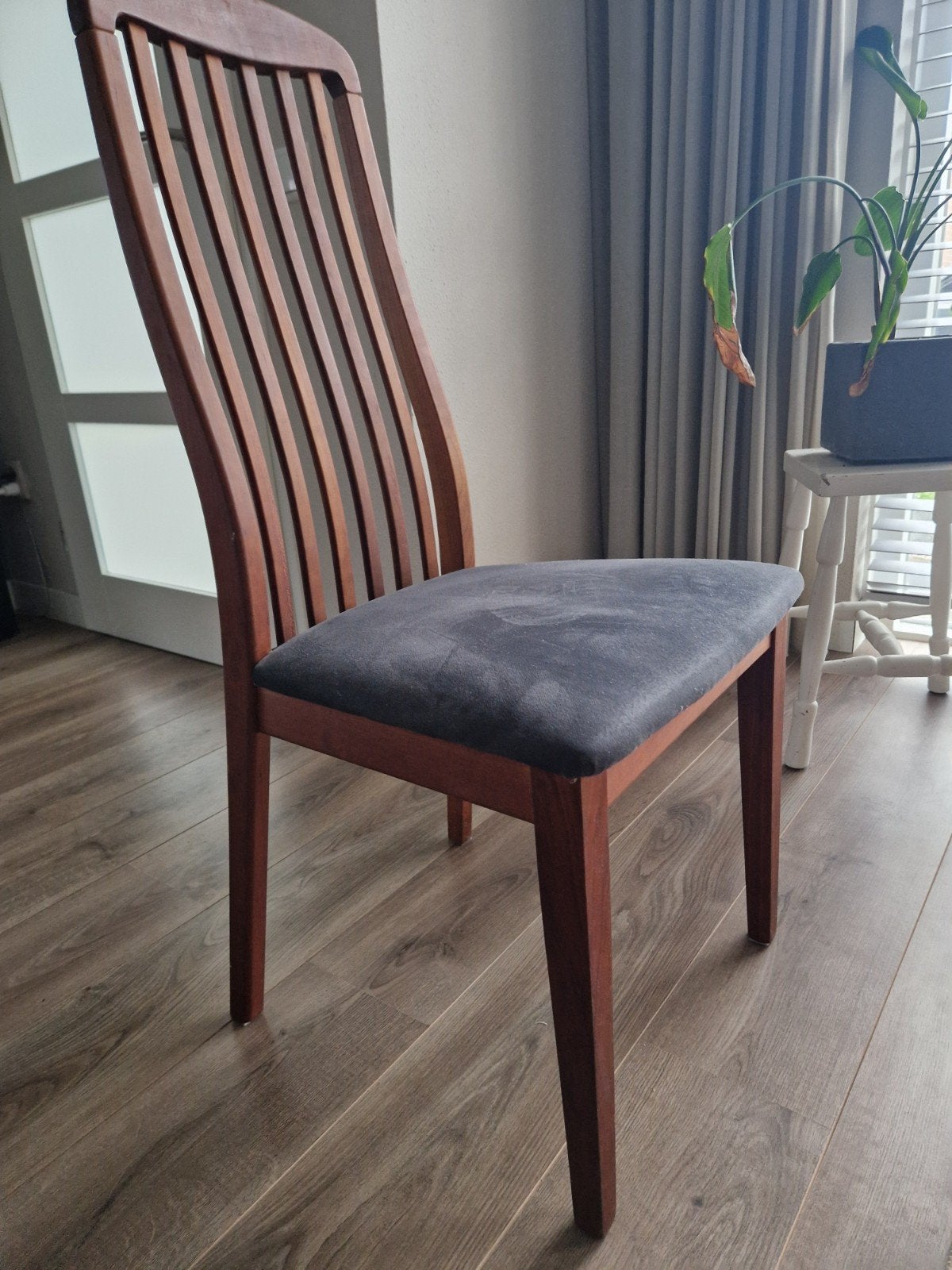 6 eetkamerstoelen, Ophalen, Gebruikt, 4 tot 6 stoelen