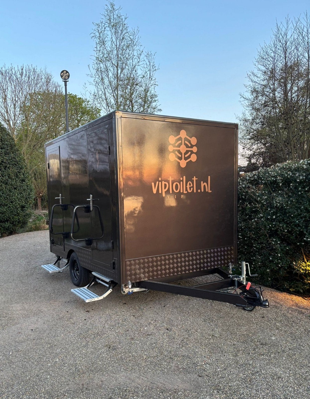 Toiletwagen Hotel chique. De mooiste Toiletwagen., Hobby en Vrije tijd, Ophalen of Verzenden, Nieuw, Overige