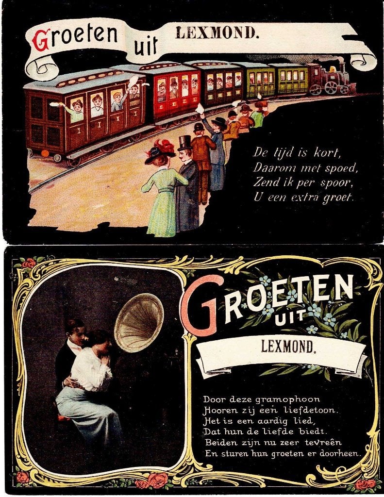 Lexmond, Ophalen of Verzenden, Voor 1920, Gelopen, Zuid-Holland