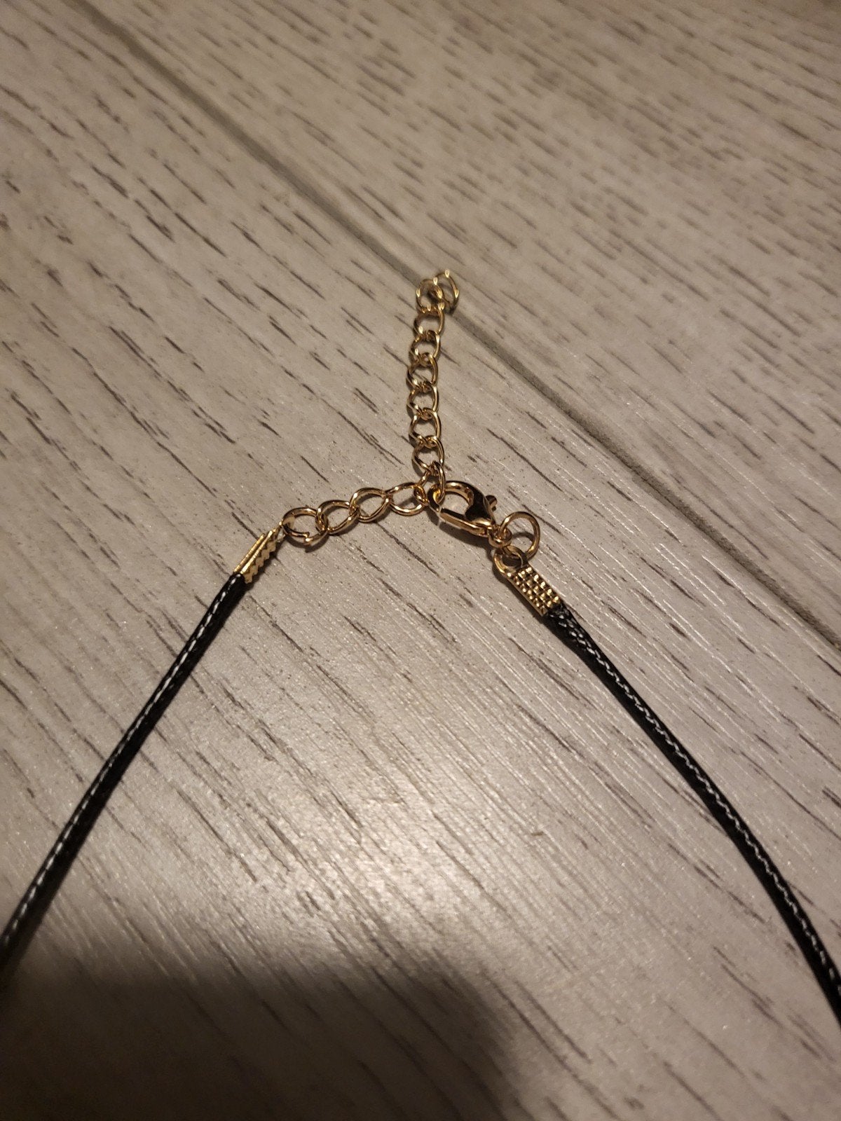 Nieuwe Rozenkwarts Hart Ketting - Zwart Koord, Nieuw, Ophalen of Verzenden, Steen of Mineraal, Roze