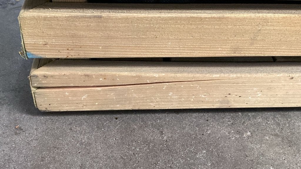 006. Hillhout Elan bloembak excellent 30x120x50 cm €125,00!, Tuin en Terras, 100 cm of meer, Nieuw, Ophalen of Verzenden, Rechthoekig
