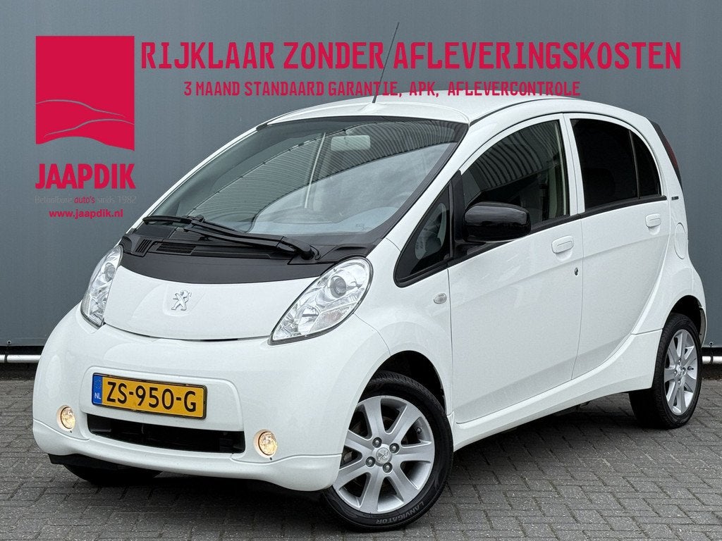 Peugeot iOn BWJ 2019 67 PK Active AUTOMAAT | AIRCO | PRIV. G, Auto's, Peugeot, Automaat, Gebruikt, Zwart, 16 kWh