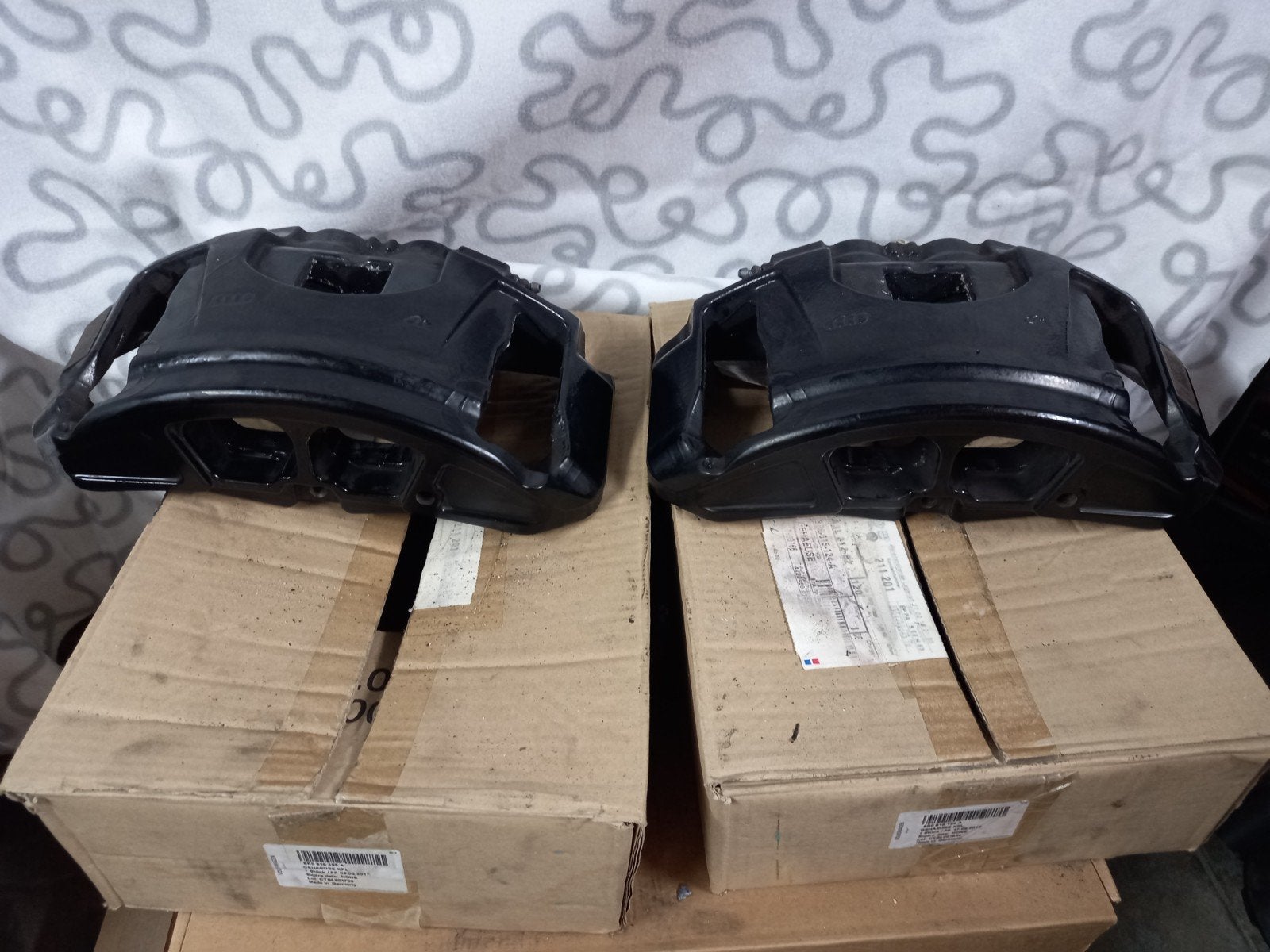 Audi Sq5 Q5 A4 S4 A5 S5 A6 S6 A7 S7 A8 Remklauwen.
B8 B8.5 4, Ophalen of Verzenden, Gebruikt, Audi