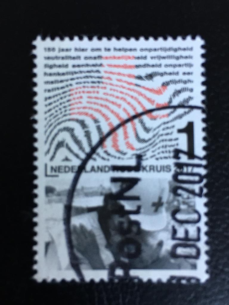 3364 Nederland 2017 NVPH 3539b Met helm - gestempeld, Postzegels en Munten, Postzegels | Nederland, Ophalen of Verzenden, Na 1940