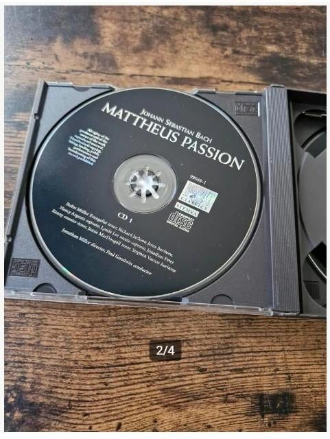 Cd Mattheus Passion h4, Boxset, Overige typen, Ophalen of Verzenden, Zo goed als nieuw