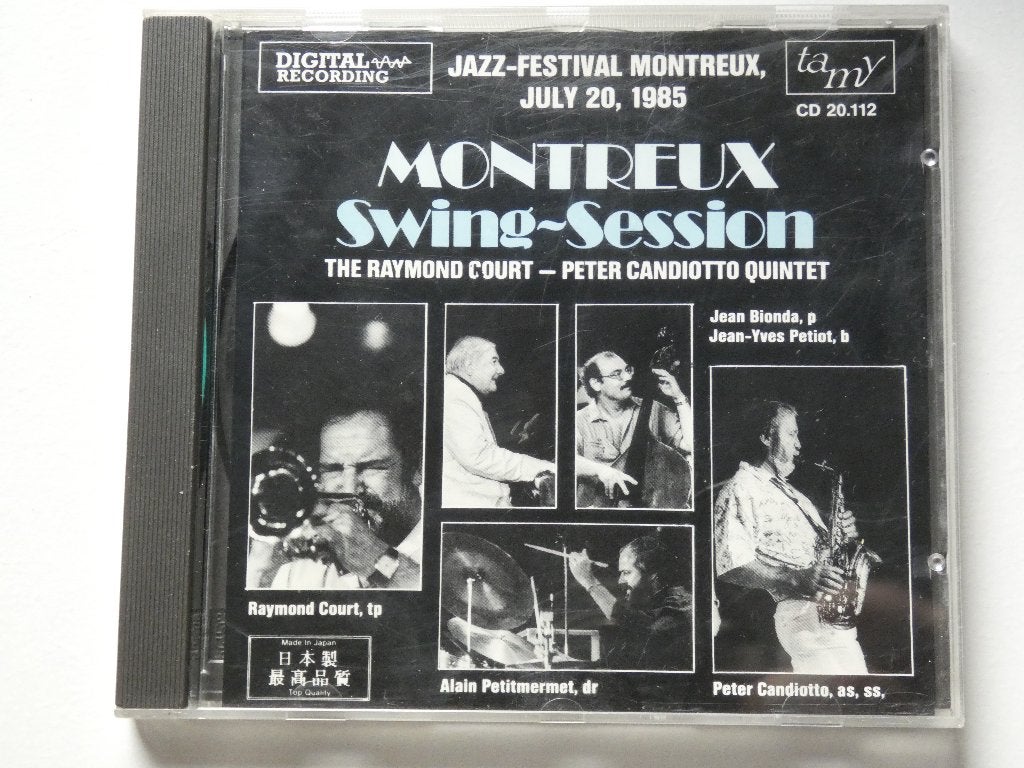 The Raymond Court Peter Candiotto Quintet montreux, Verzenden, Gebruikt, Jazz