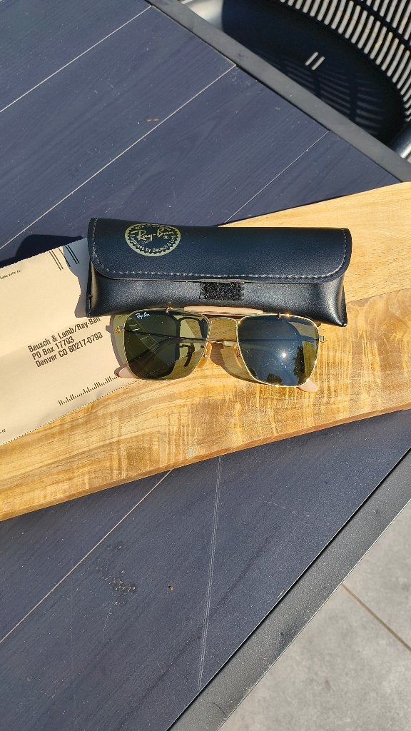 Ray-Ban B&L USA W1347 Caravan Outdoorsman NOS 52-15, Sieraden, Tassen en Uiterlijk, Zonnebrillen en Brillen | Heren, Ophalen of Verzenden