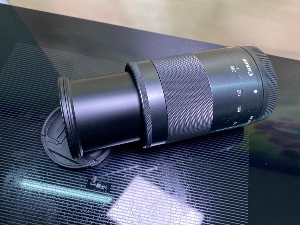 Canon EF-M 55-200mm lens, Audio, Tv en Foto, Fotografie | Lenzen en Objectieven, Ophalen of Verzenden, Gebruikt, Telelens