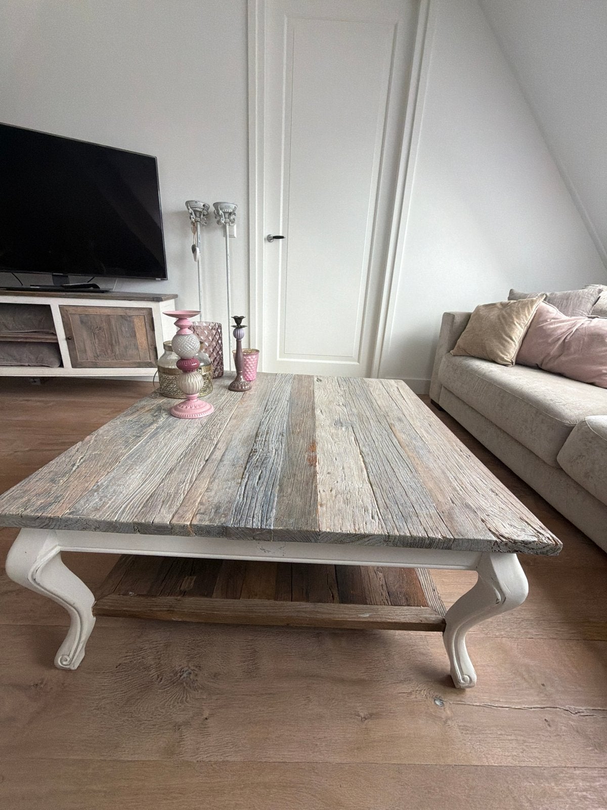 Riviera Maison Salontafel - Landelijke Stijl, Gebruikt, 50 tot 100 cm, Vierkant, 5 – 50