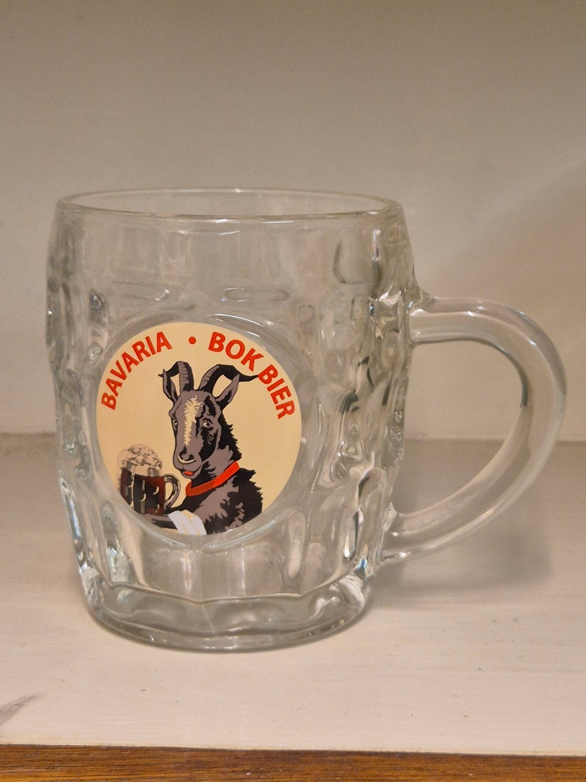 Bavaria bokbier glas, Ophalen of Verzenden, Glas of Glazen, Bavaria