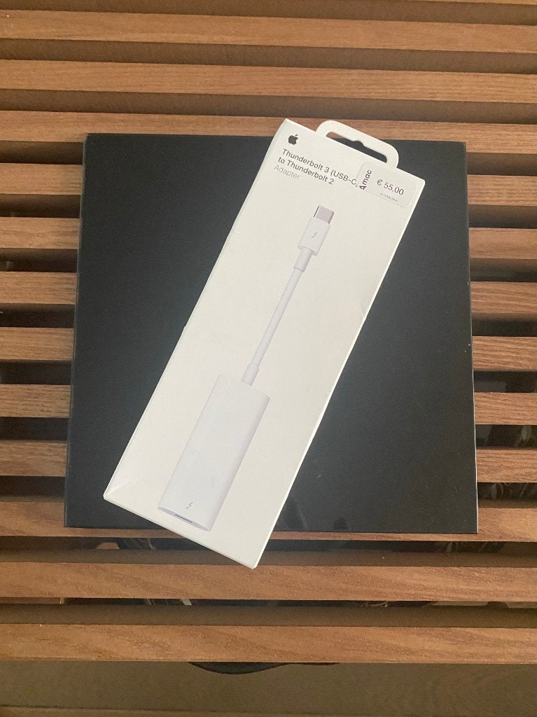 Adapter voor Thunderbolt 3 (USB‑C) naar Thunderbolt 2, Ophalen of Verzenden, Nieuw