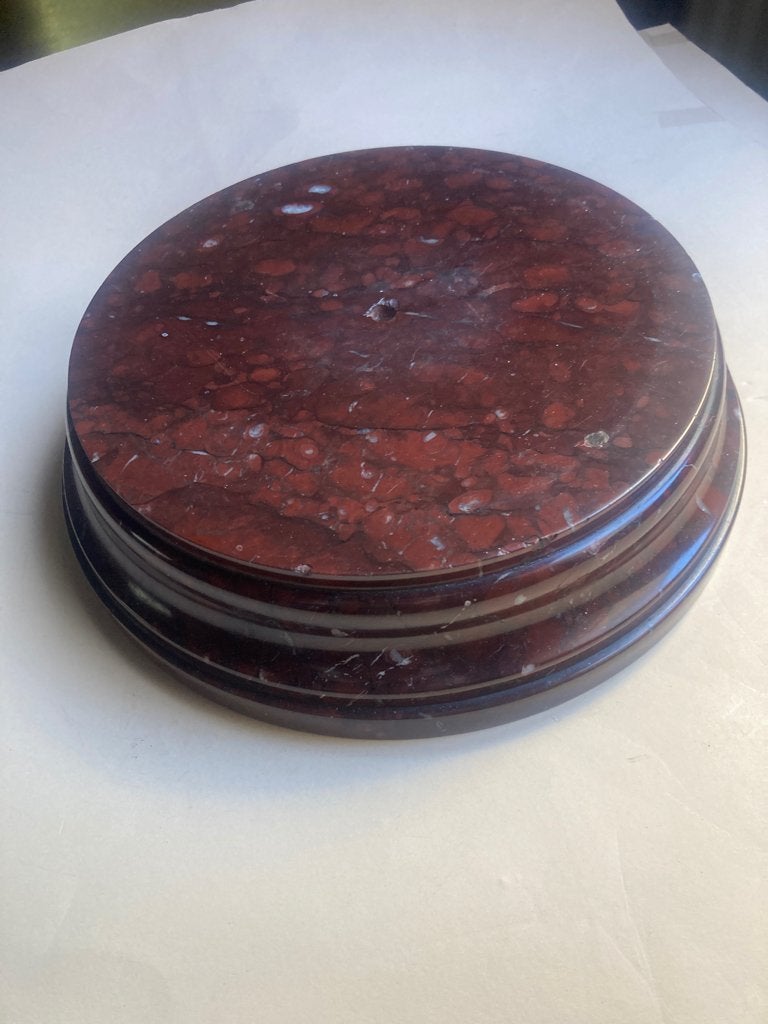 Marmer Rosso,  voetstuk, Ophalen of Verzenden