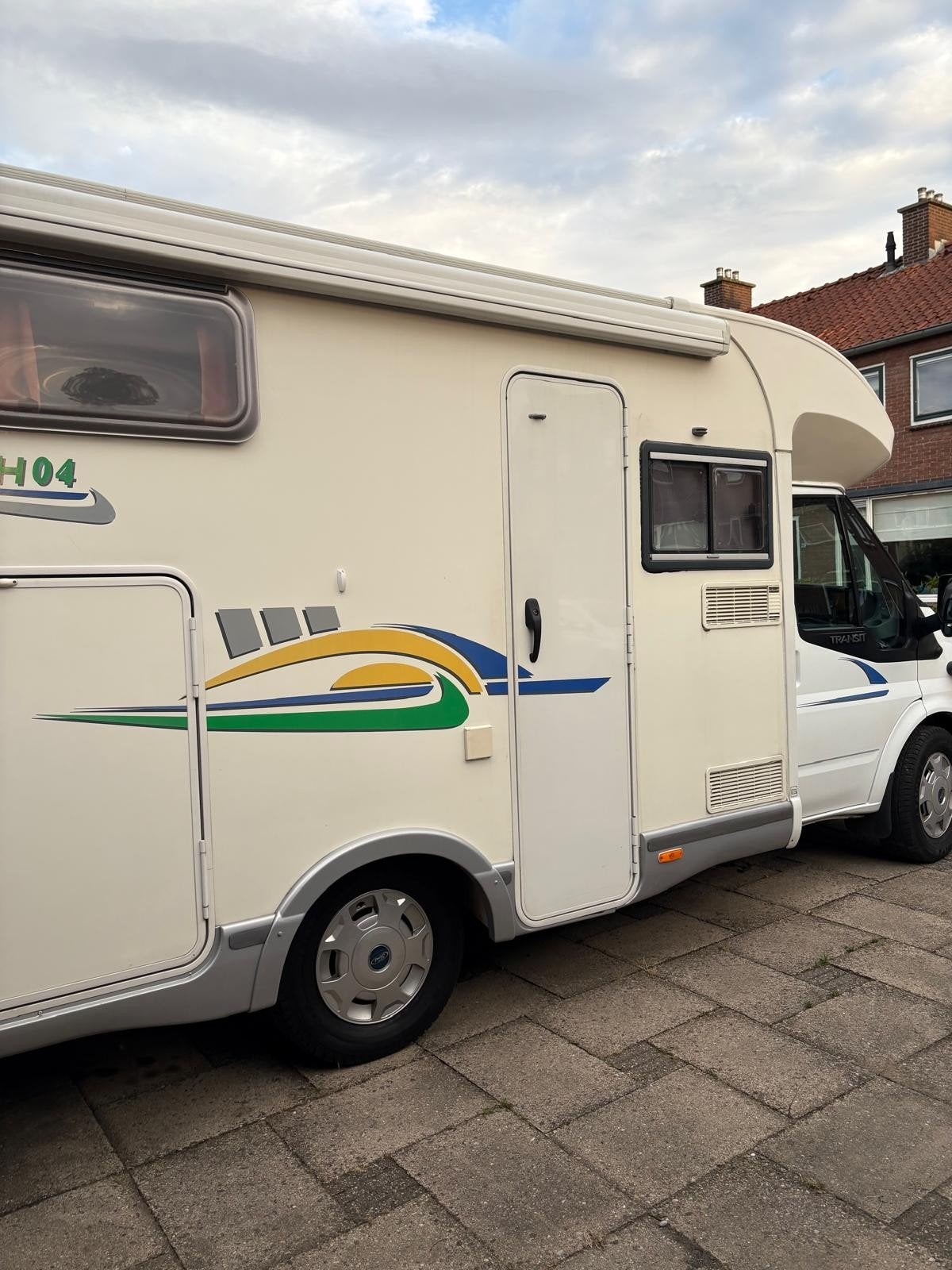 Chausson Flash 04 – Ford Transit – Bouwjaar 2009, Caravans en Kamperen, Campers, Chemisch toilet, Achteruitrijcamera, Ringverwarming