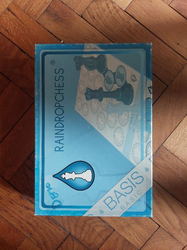 Raindrop chess spel, Ophalen, Gebruikt
