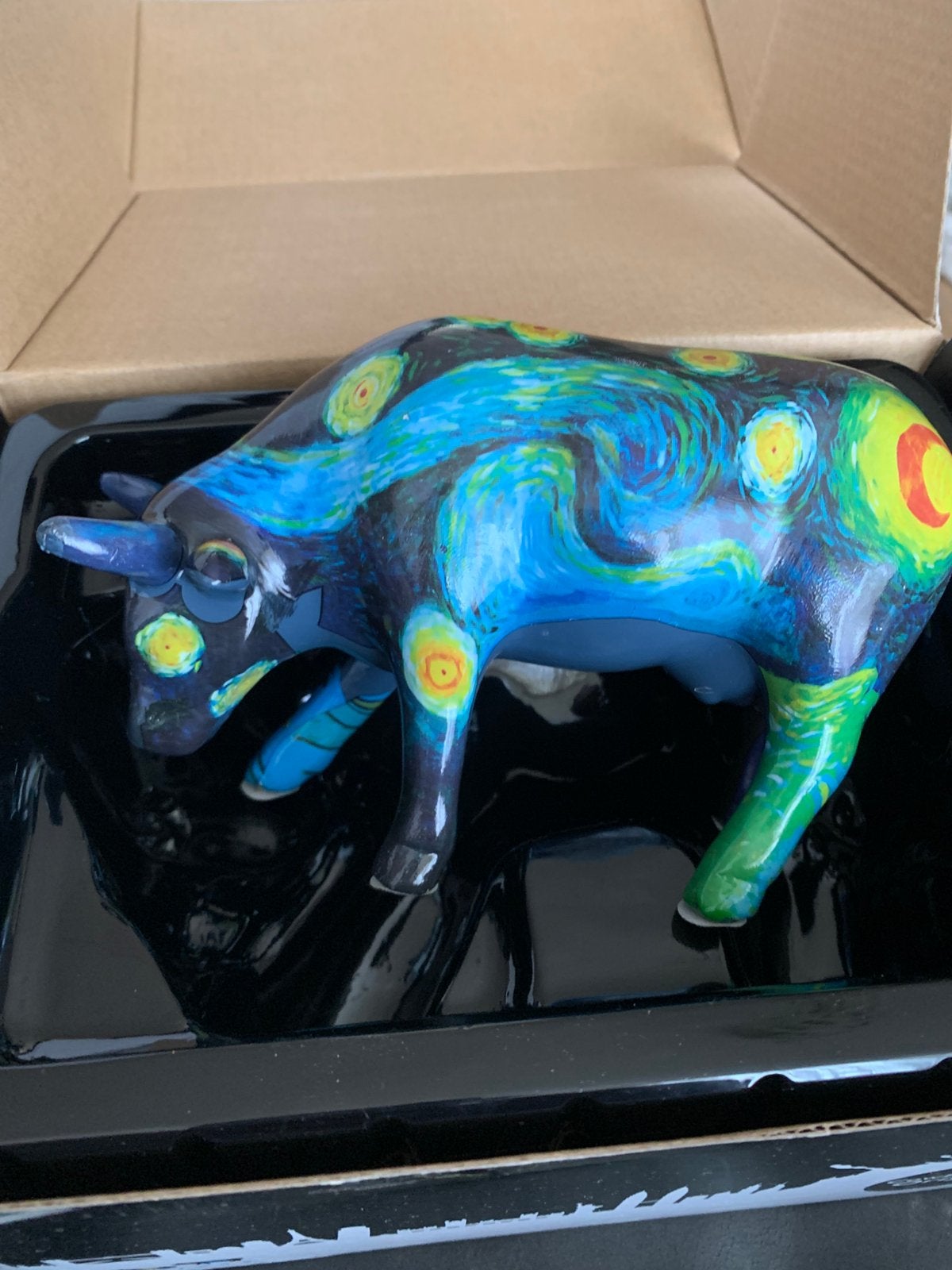 Cow parade nieuw, Ophalen