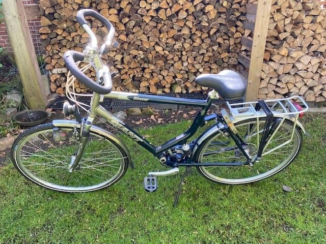 GIANT herenfiets, model BLAZER, Ophalen, 28 inch, Gebruikt, Vering