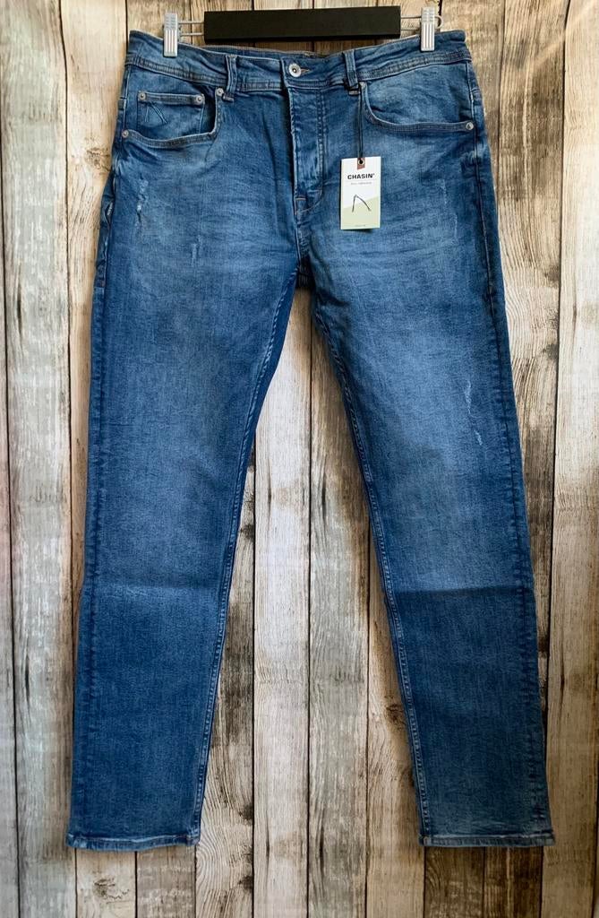 Chasin Crown gave nieuwe  tapered jeans (Maat 33/32), Chasin, Nieuw, W33 - W34 (confectie 48/50), Verzenden