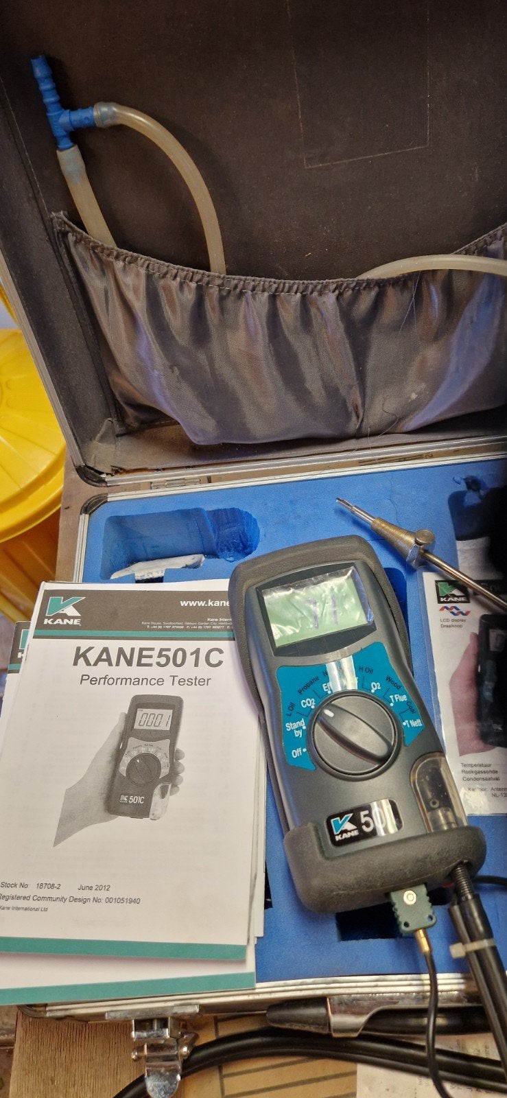 Kane 501C Performance Tester - Rookgasanalyser, Ophalen, Gebruikt, Overige meters