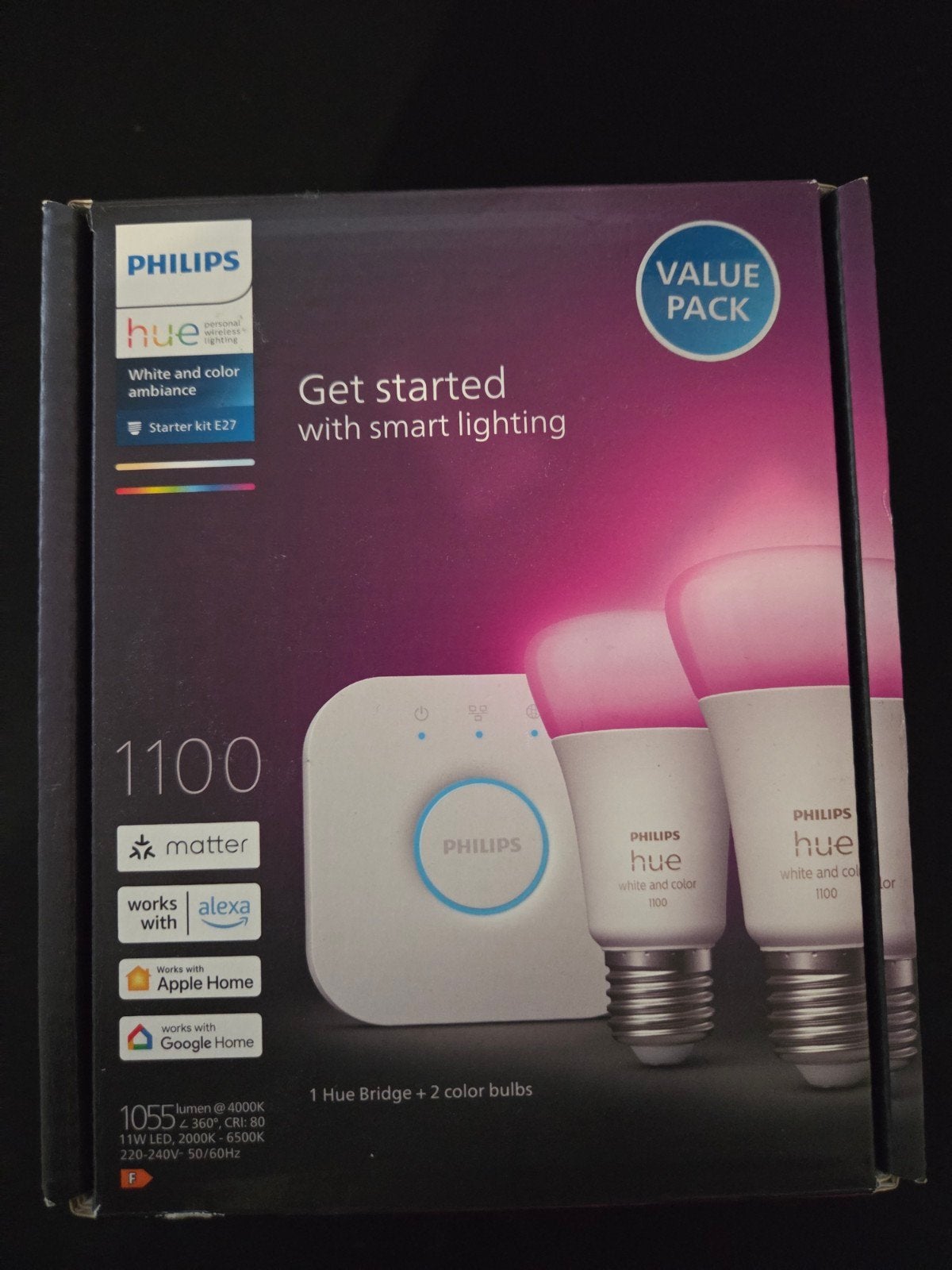 Philips Hue Starter Kit E27 White & Color Ambiance, Ophalen